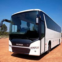 14 seater delux bus Isuzu coach